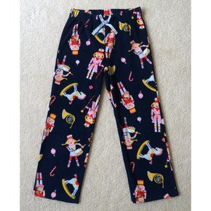 Old Navy Girls Special Edition Holiday Nutcracker Micro Fleece Pants Size M 8